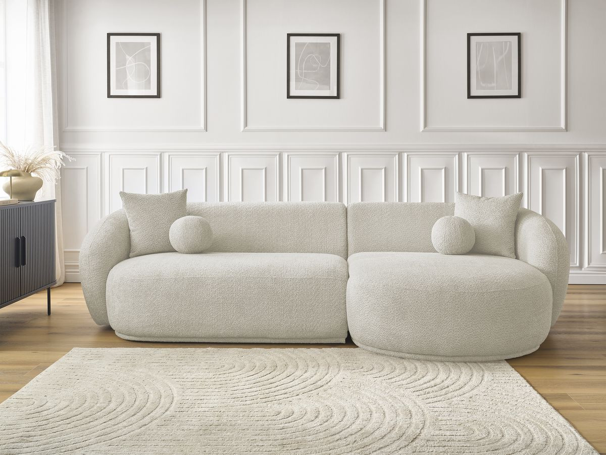 Canapé d'angle ASHLEY beige — vue 5