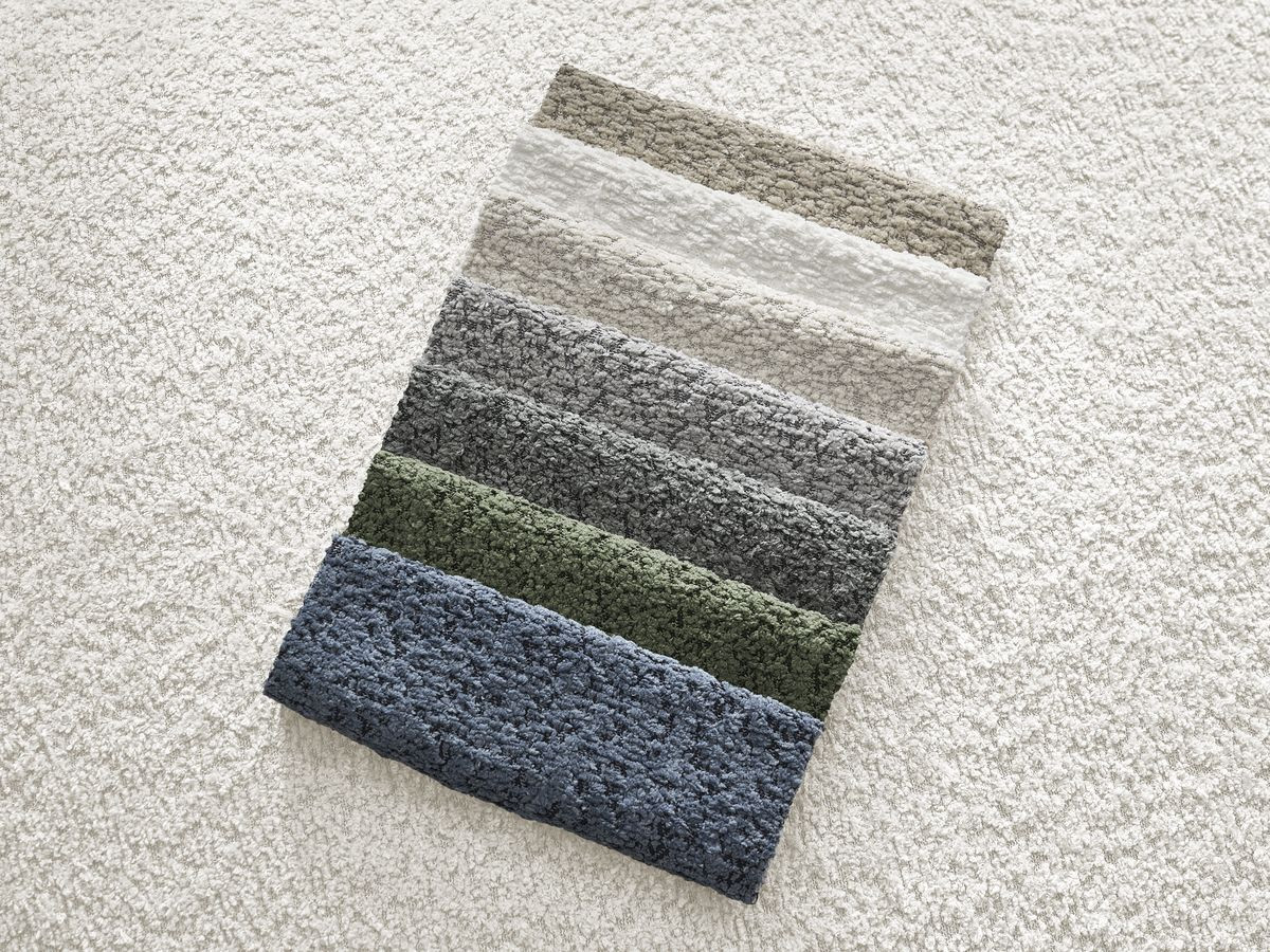 Canapé d'angle ASHLEY blanc — vue 4