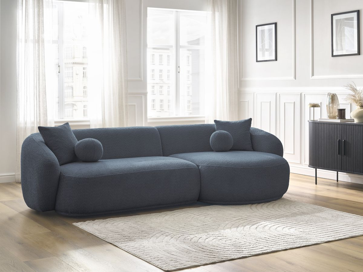 Canapé d'angle ASHLEY bleu foncé — vue 6