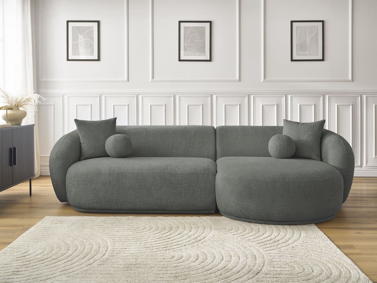 Canapé d'angle ASHLEY gris foncé — vue 5