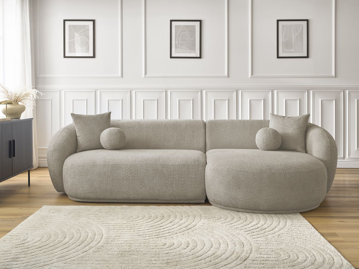 Canapé d'angle ASHLEY taupe — vue 5