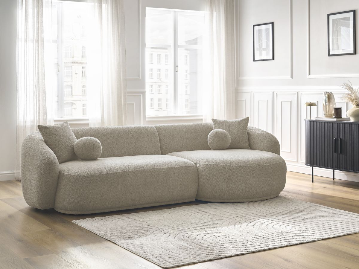 Canapé d'angle ASHLEY taupe — vue 6