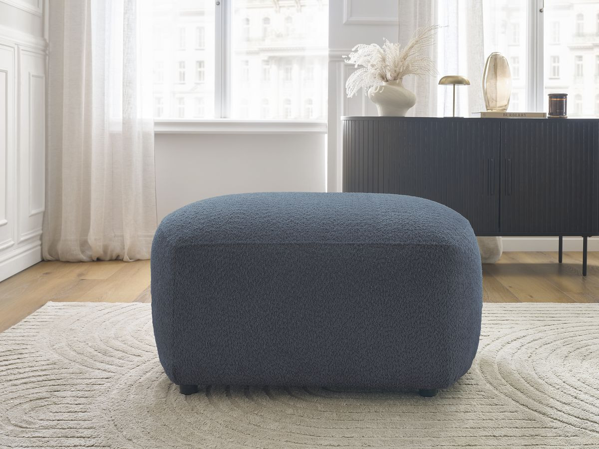 Pouf ASHLEY bleu foncé — vue 5