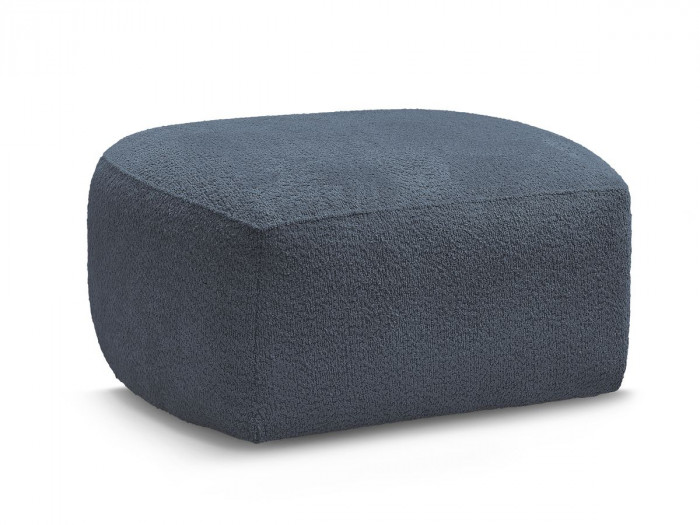 Pouf ASHLEY tissu bouclette