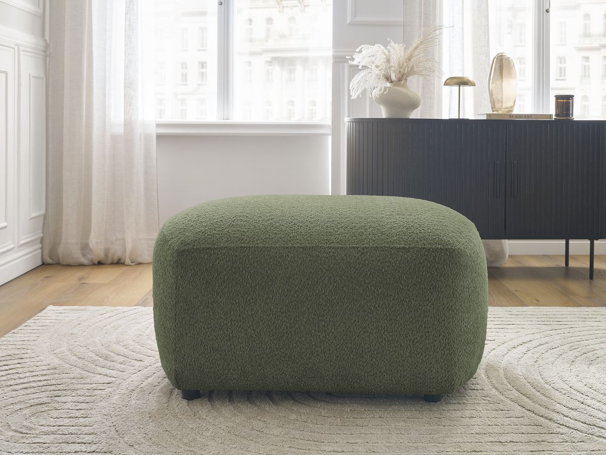 Pouf ASHLEY vert — vue 5