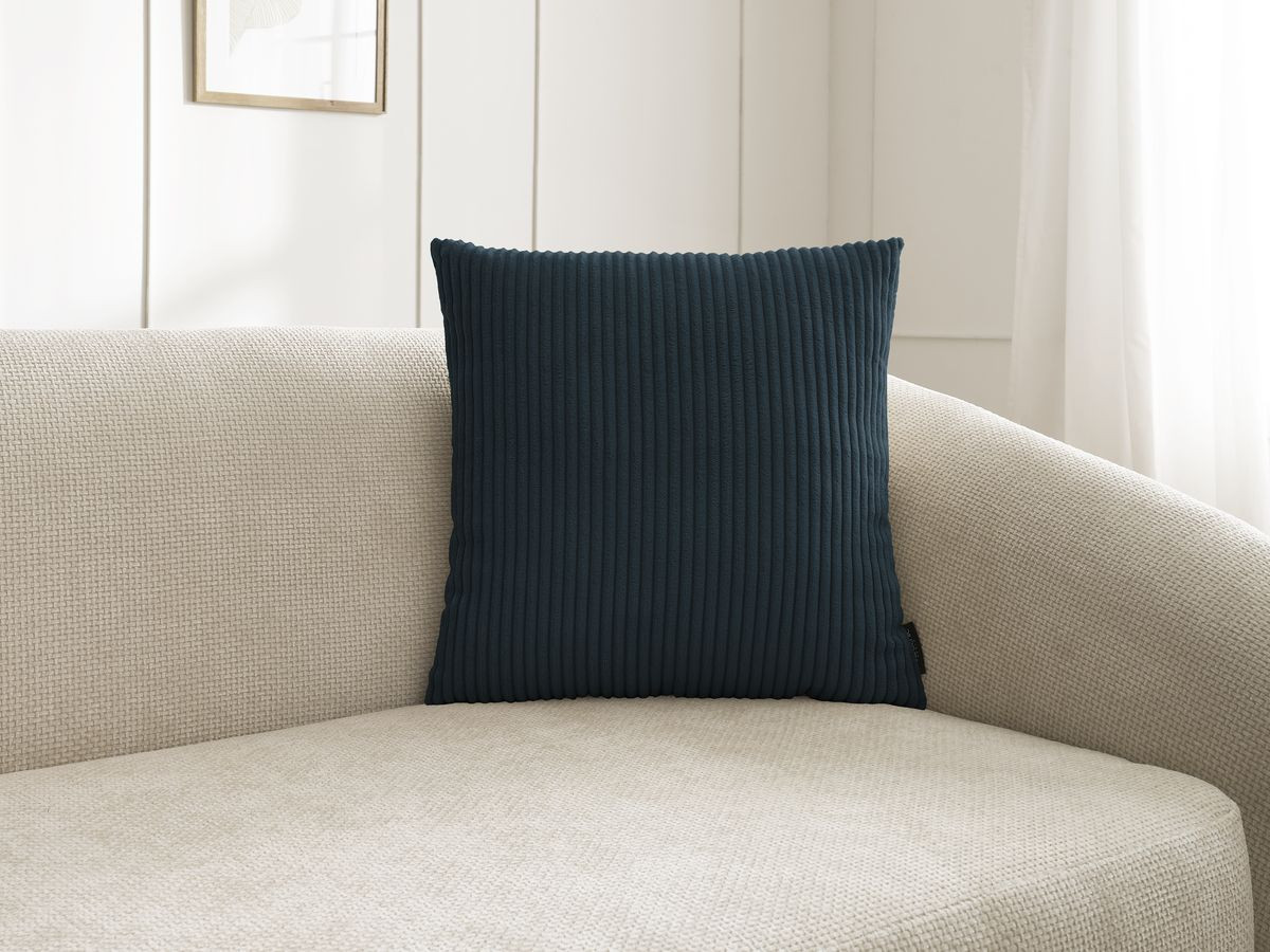 Coussin biface STOCKHOLM bleu