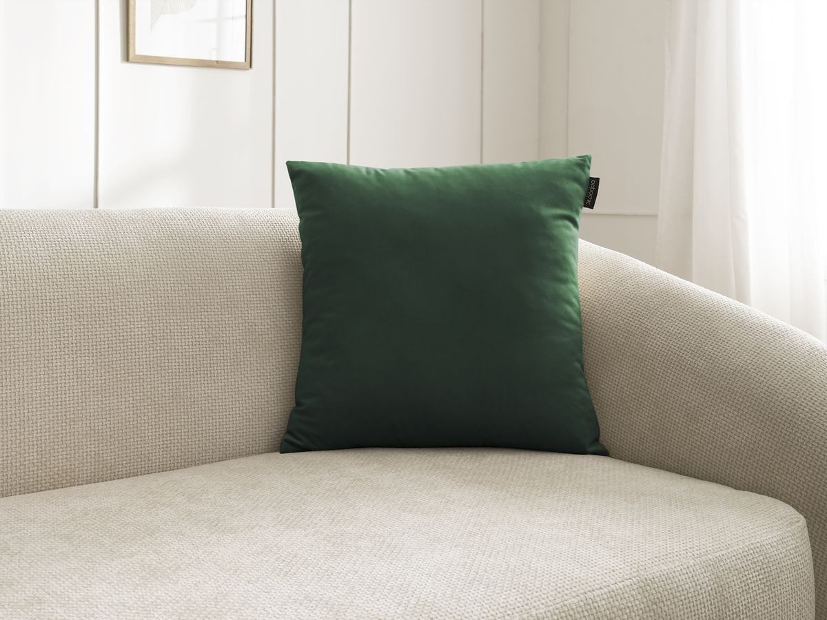 Lot de 2 coussins bifaces STOCKHOLM vert — vue 4