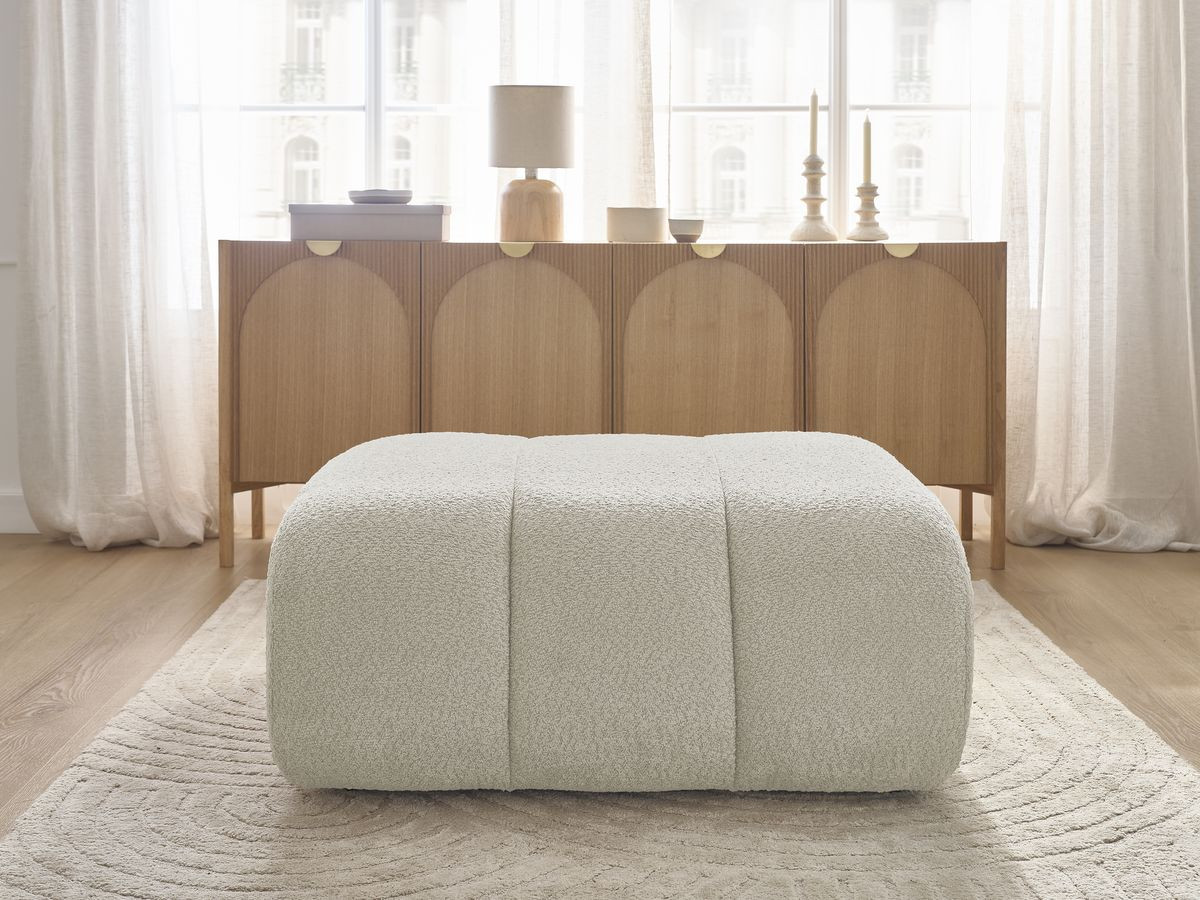 Pouf DENVER beige — vue 5