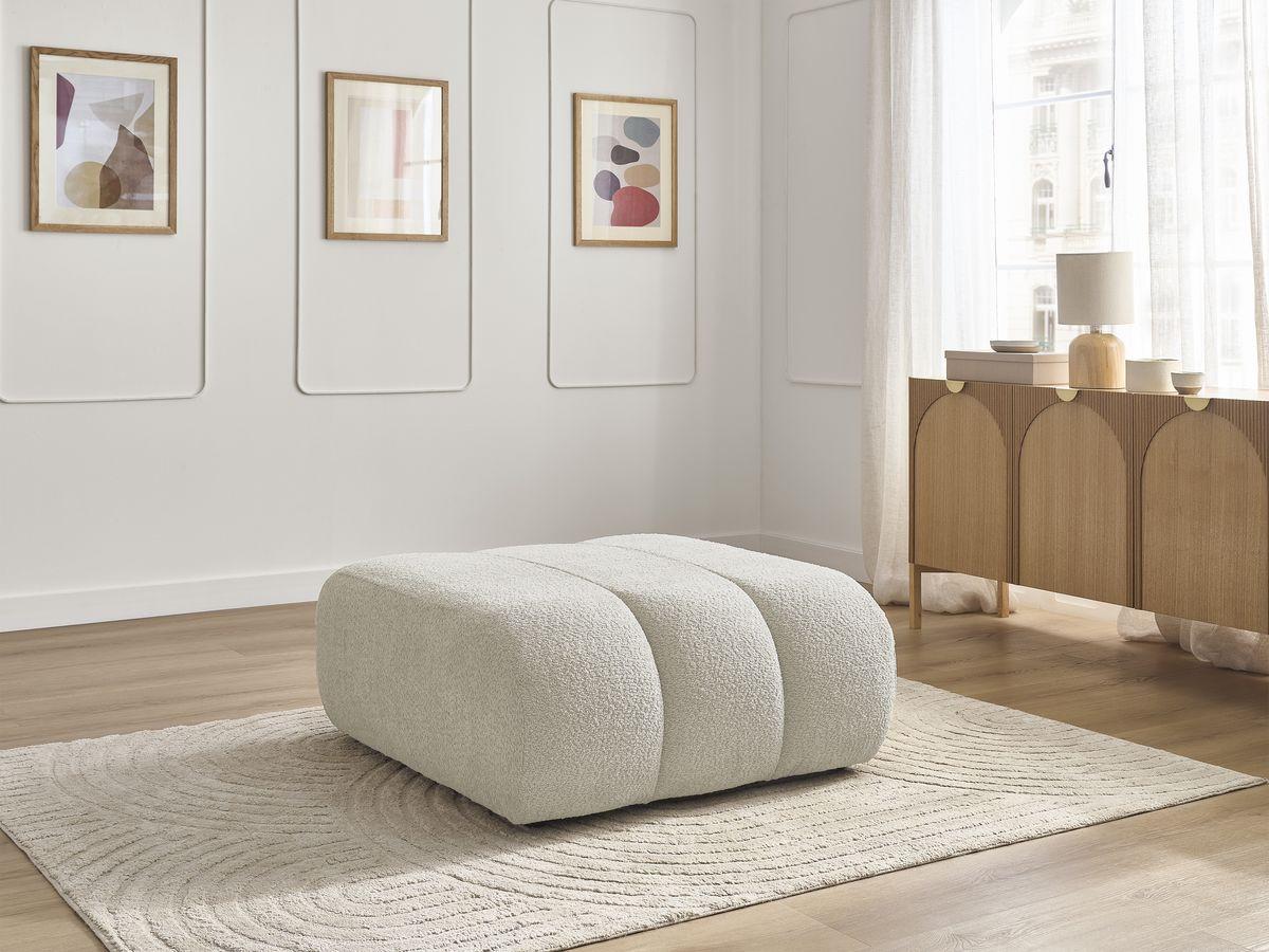 Pouf DENVER beige — vue 6