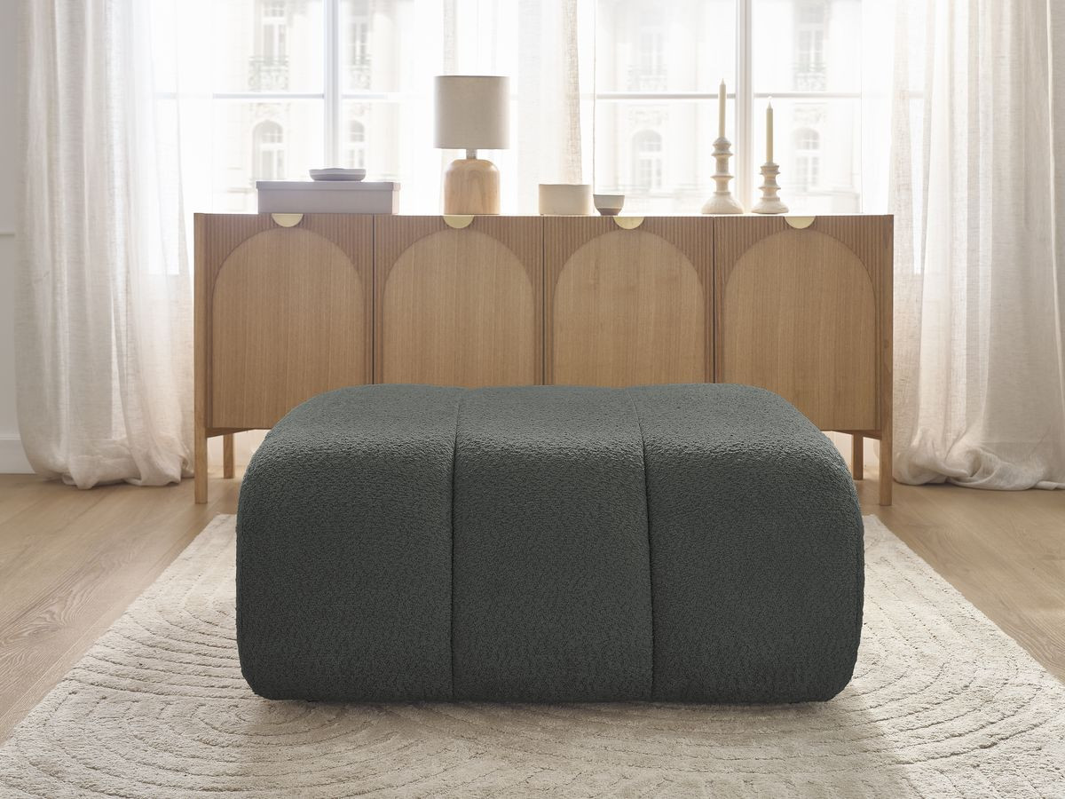 Pouf DENVER gris foncé — vue 5