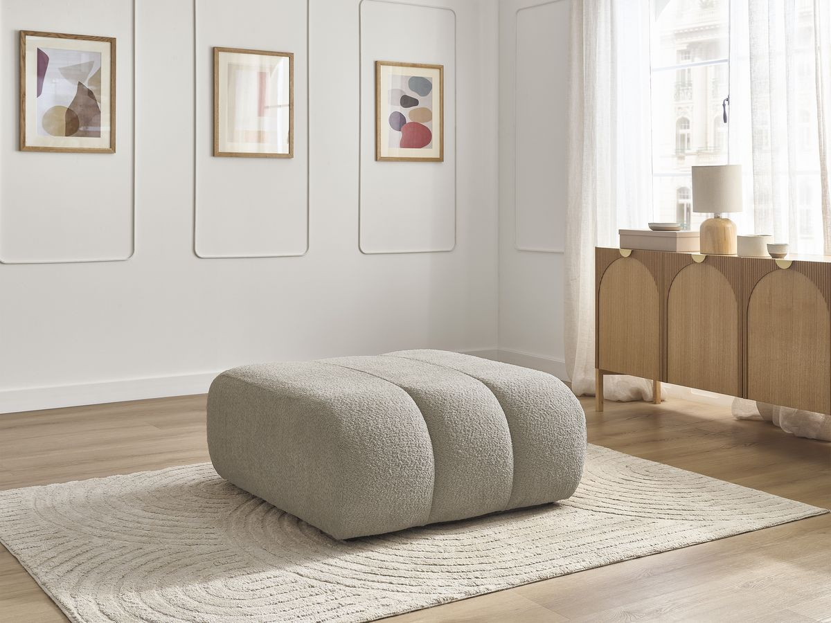 Pouf DENVER taupe — vue 6