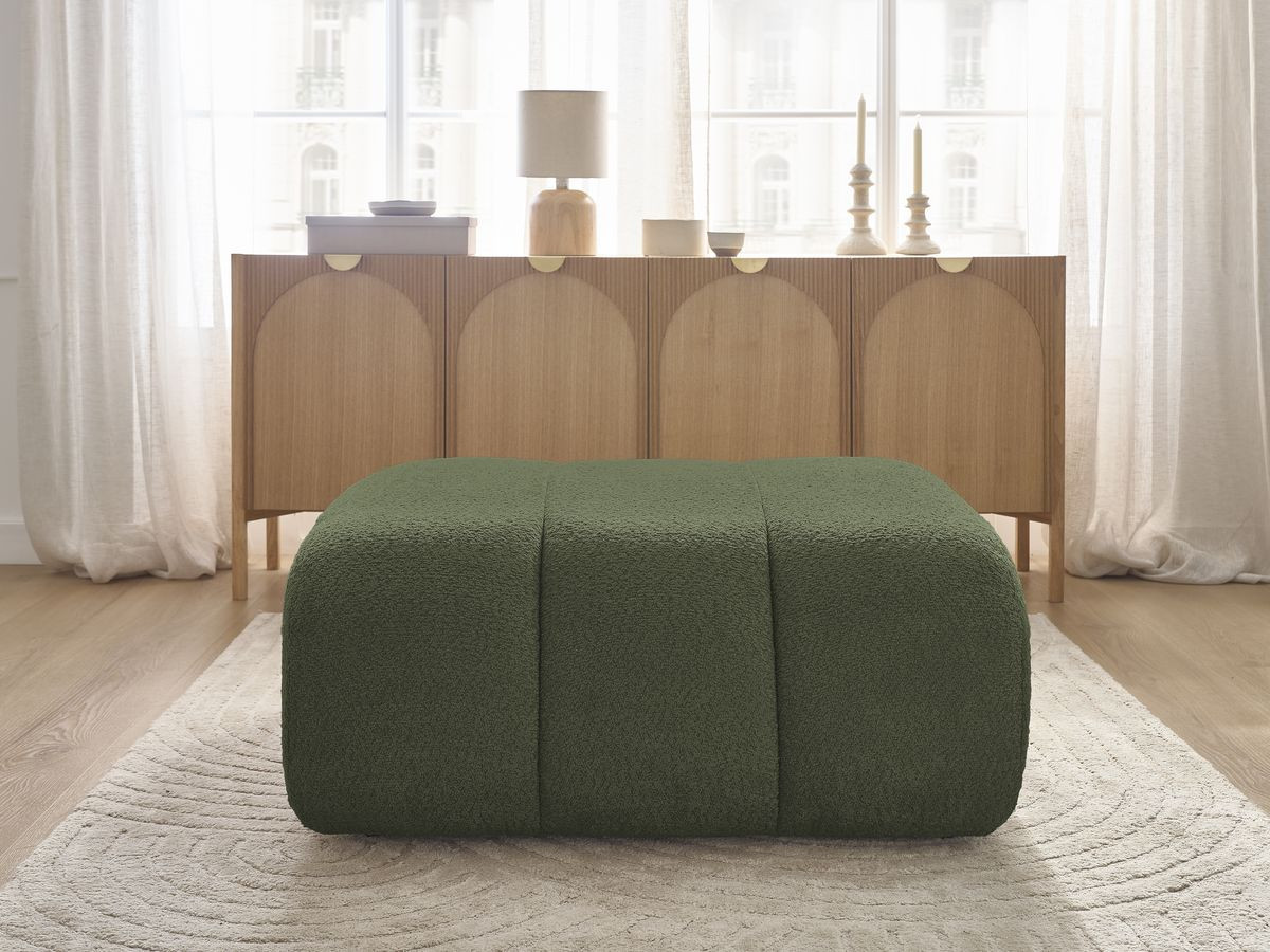 Pouf DENVER vert — vue 5