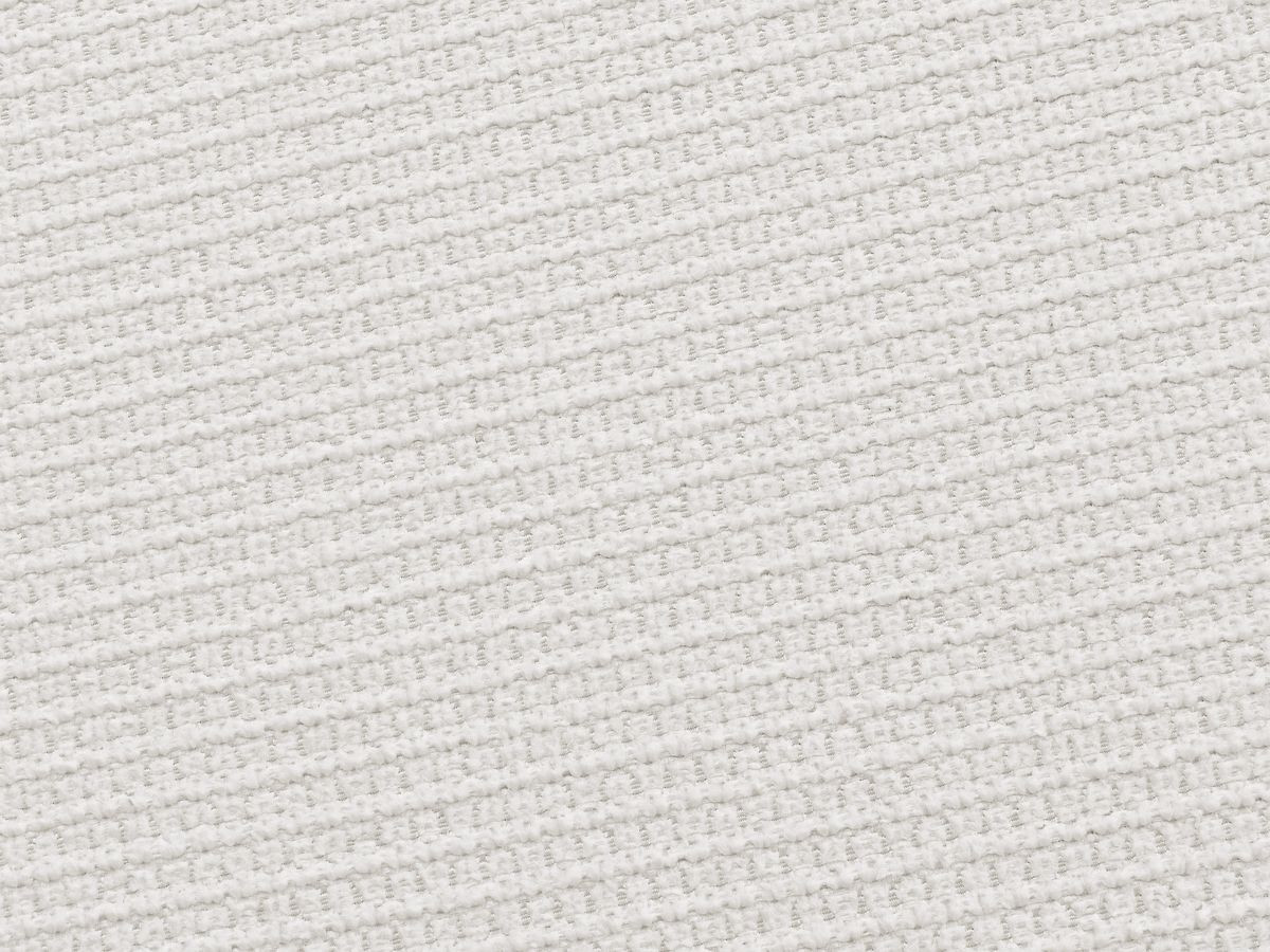 Canapé d'angle fixe EVEREST tissu chiné - Orange - Angle droit - 10 coussins