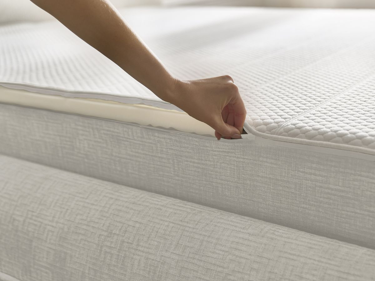 Ensemble matelas ANDREA + Lit LIAM texturé — vue 4
