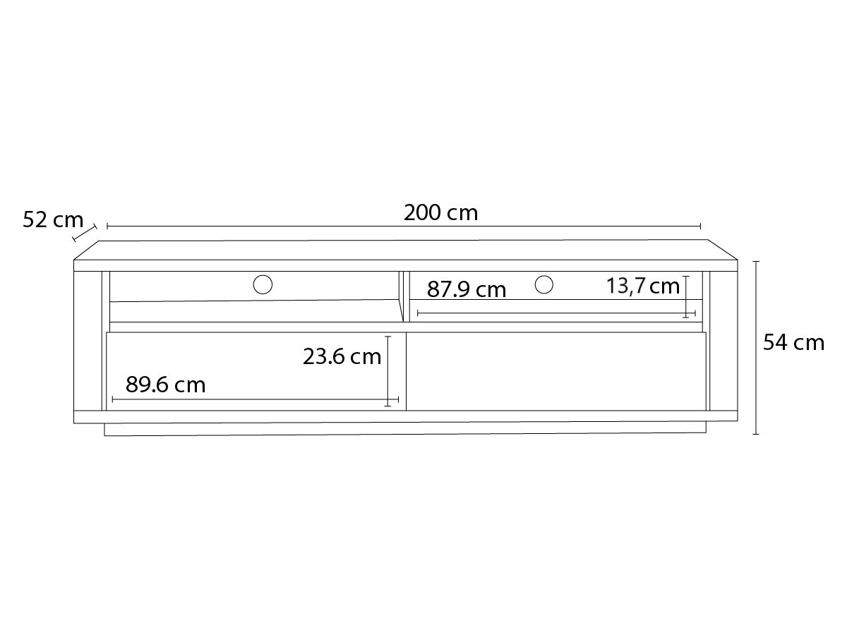 Canapé d'angle fixe EVEREST tissu chiné - Orange - Angle droit - 10 coussins