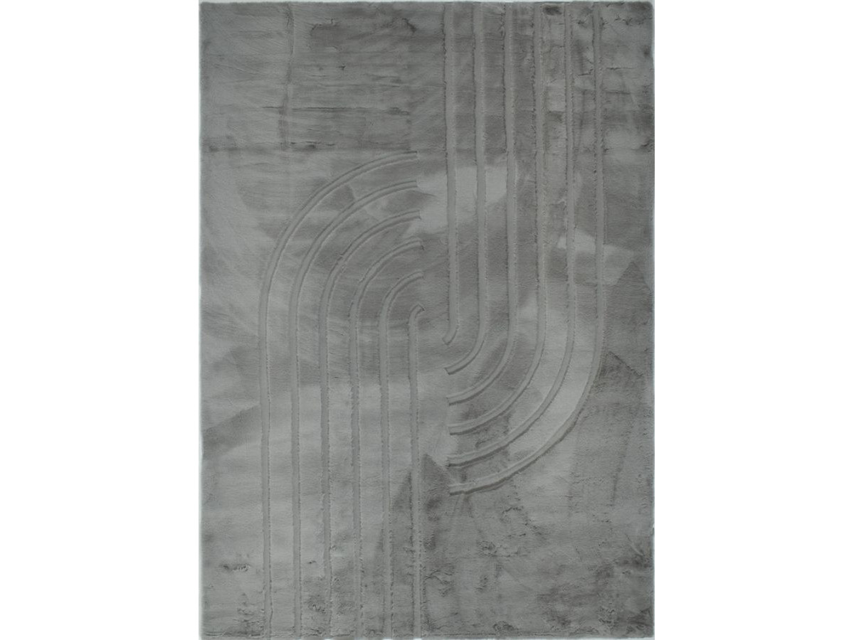 ANITA wasbaar hoogpolig vloerkleed met abstract patroon