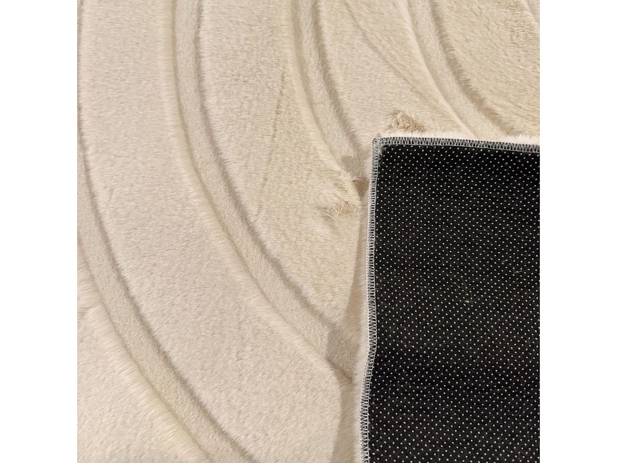 ANITA wasbaar hoogpolig vloerkleed met abstract patroon