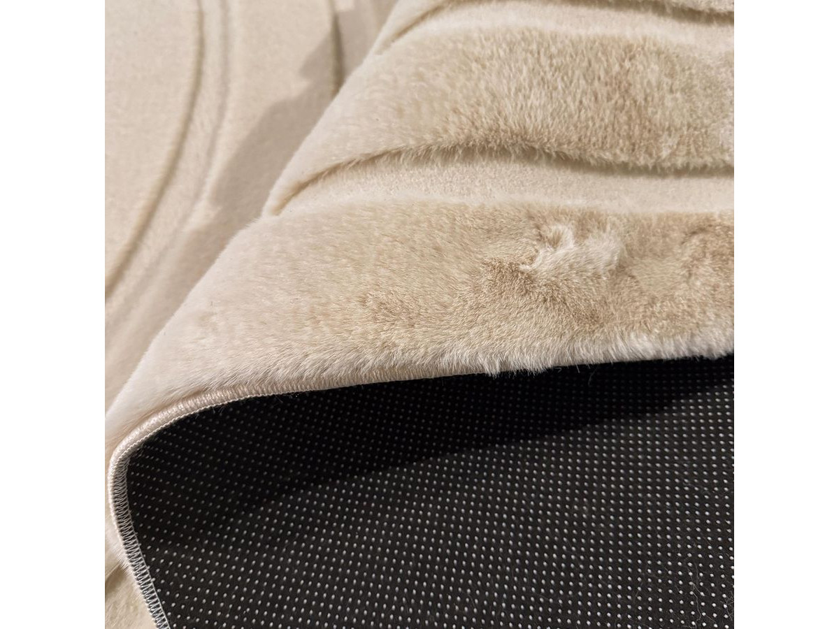 ANITA wasbaar hoogpolig vloerkleed met abstract patroon