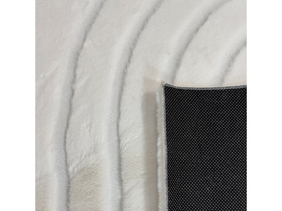 ANITA wasbaar hoogpolig vloerkleed met abstract patroon