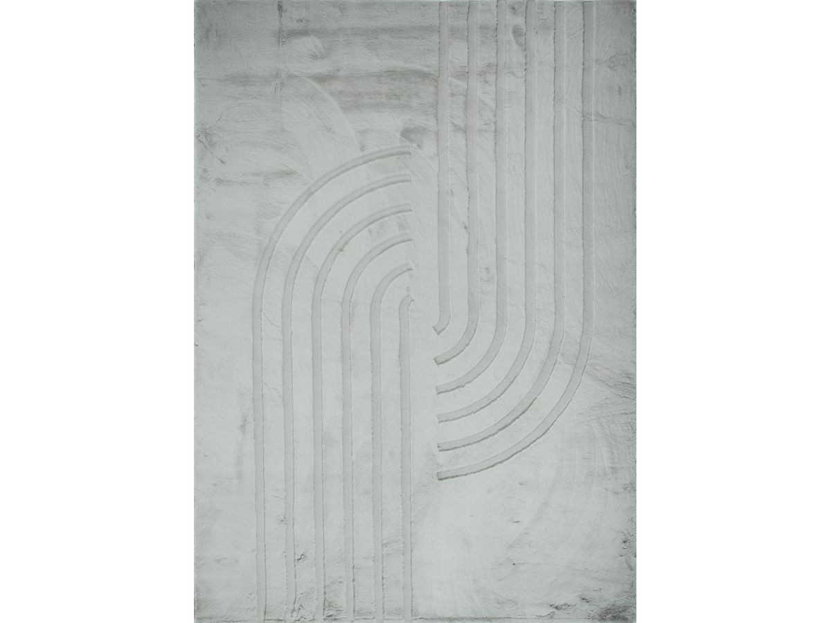 ANITA wasbaar hoogpolig vloerkleed met abstract patroon