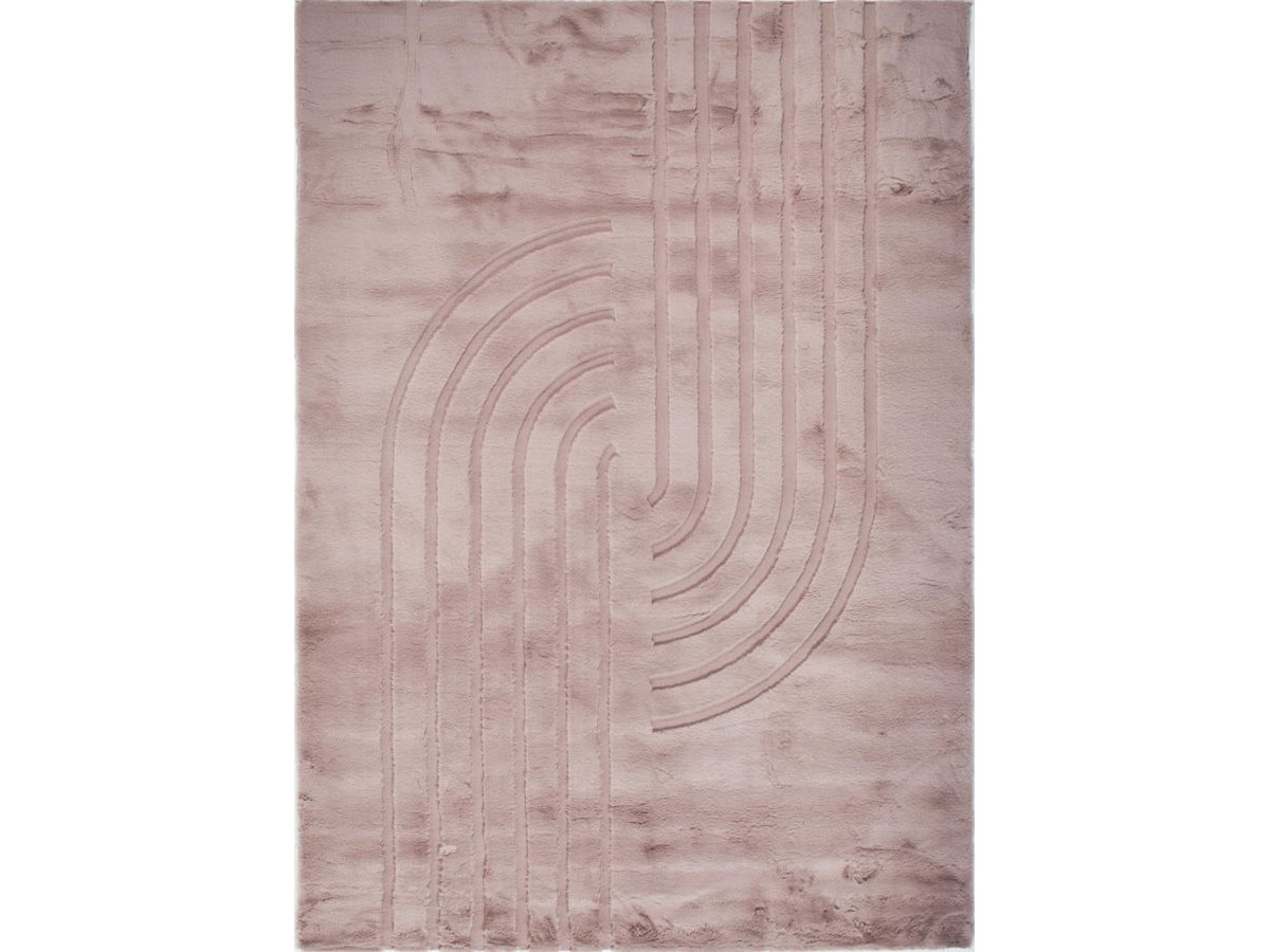 ANITA wasbaar hoogpolig vloerkleed met abstract patroon