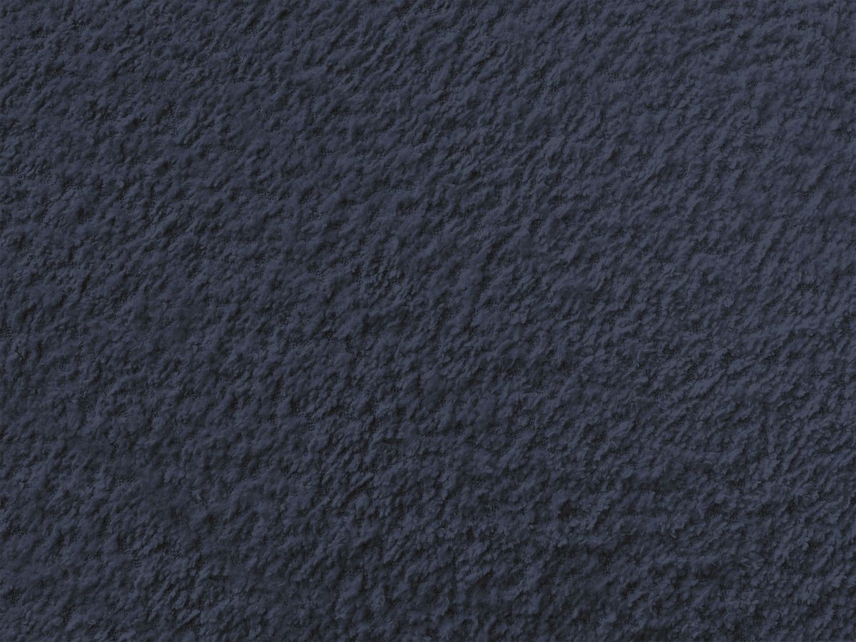 Canapé d'angle L convertible FUJI tissu bouclette avec pouf