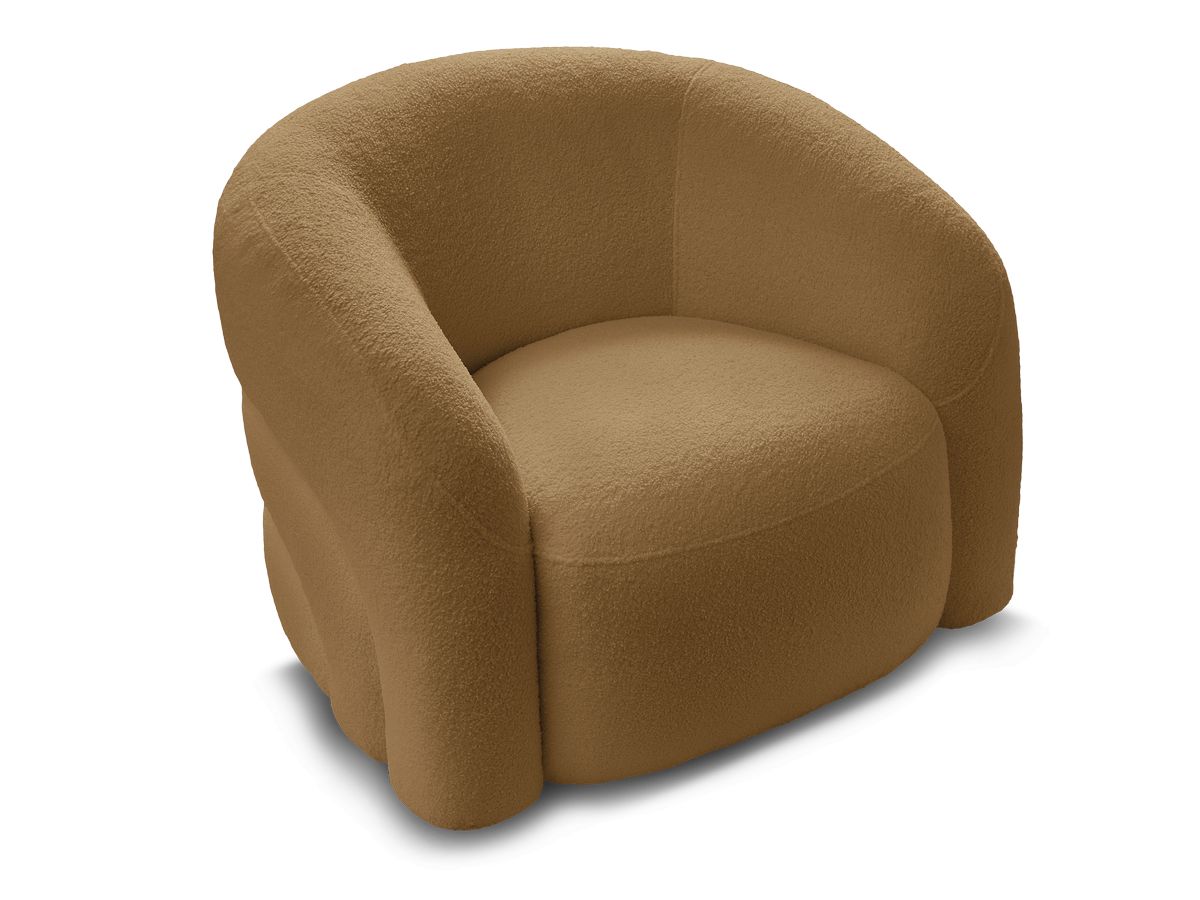 ELINA draaifauteuil in badstof