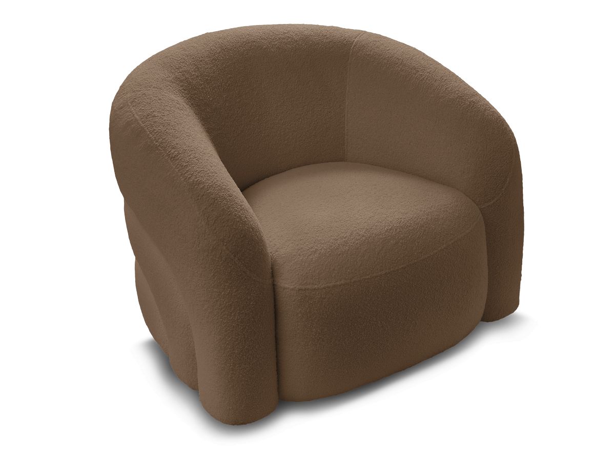 ELINA draaifauteuil in badstof