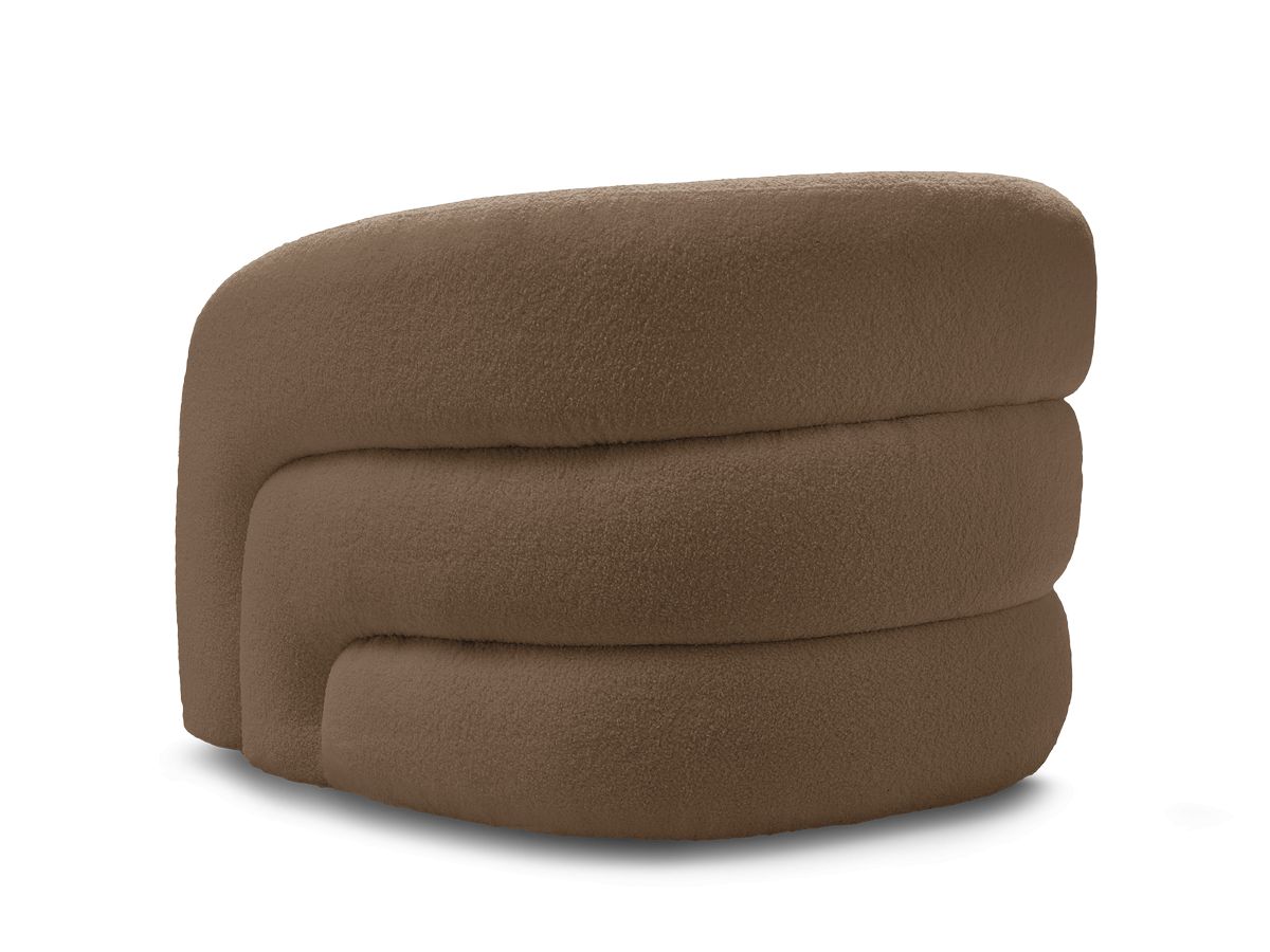 ELINA draaifauteuil in badstof