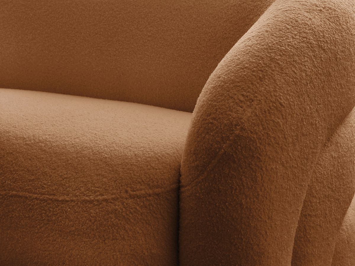 ELINA draaifauteuil in badstof