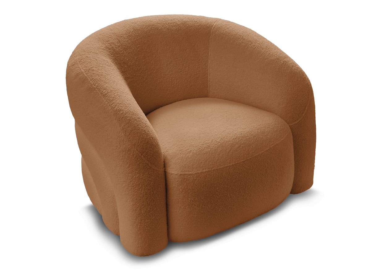 ELINA draaifauteuil in badstof