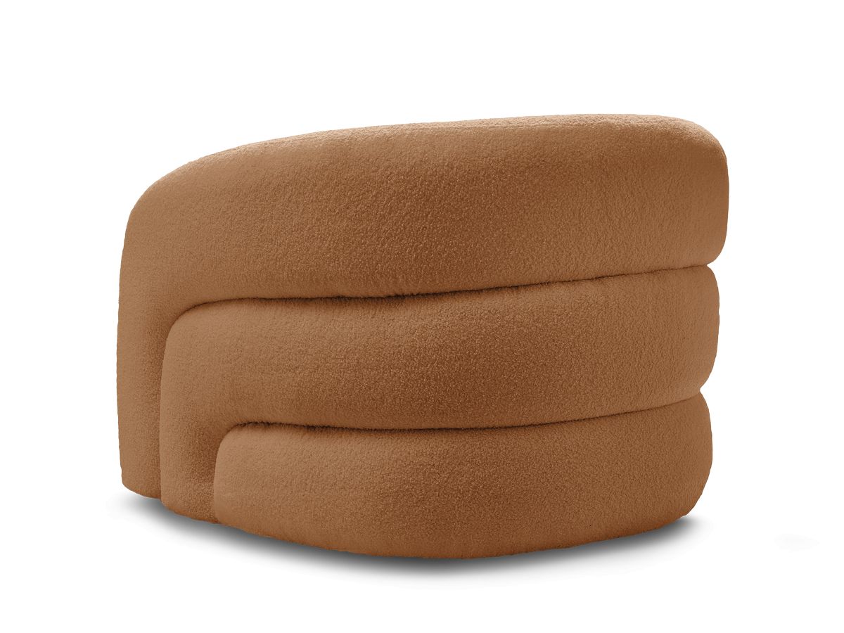 ELINA draaifauteuil in badstof