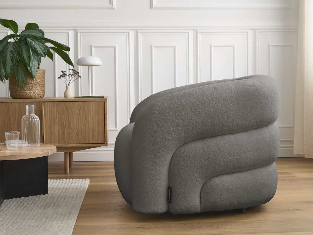 ELINA draaifauteuil in badstof