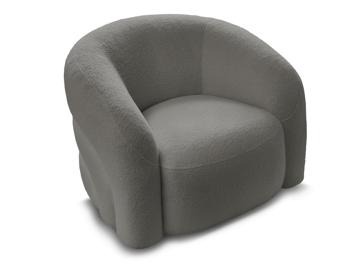 ELINA draaifauteuil in badstof