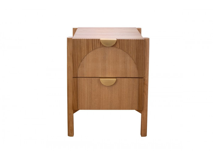 Table de chevet LOLA plaqué frêne