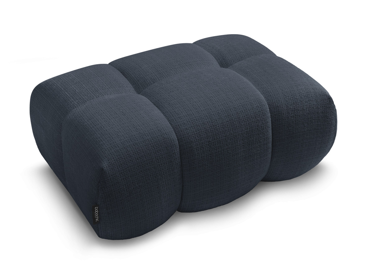 Pouf IVANE tissu texturé