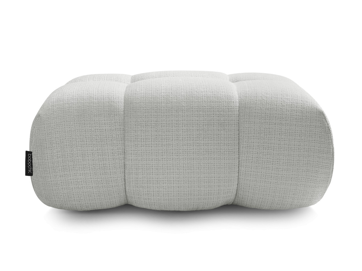 Pouf IVANE tissu texturé