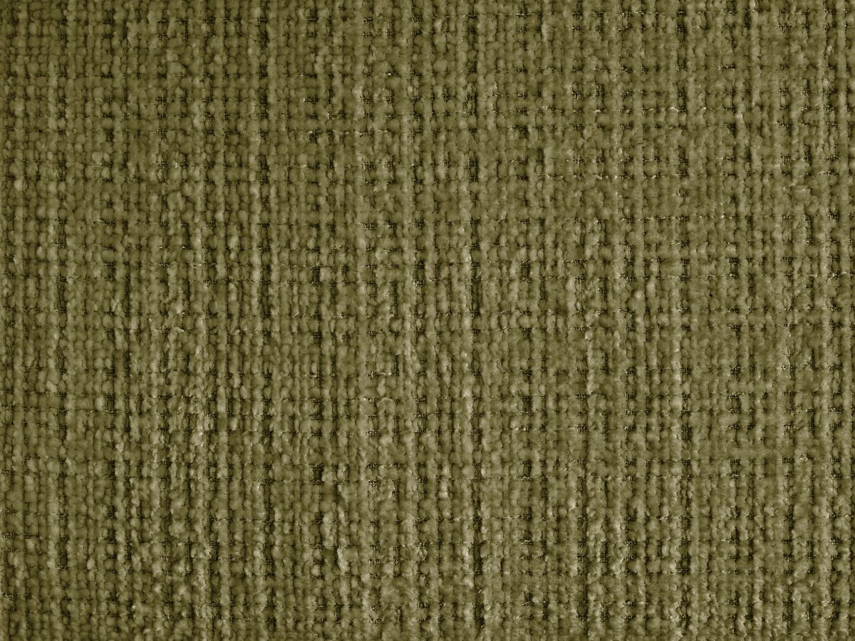 Canapé d'angle fixe EVEREST tissu chiné - Orange - Angle droit - 10 coussins