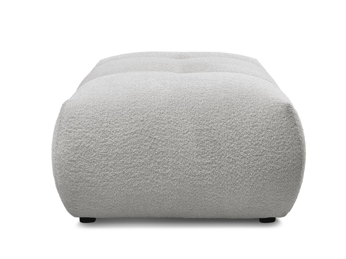 Pouf FUJI tissu bouclette