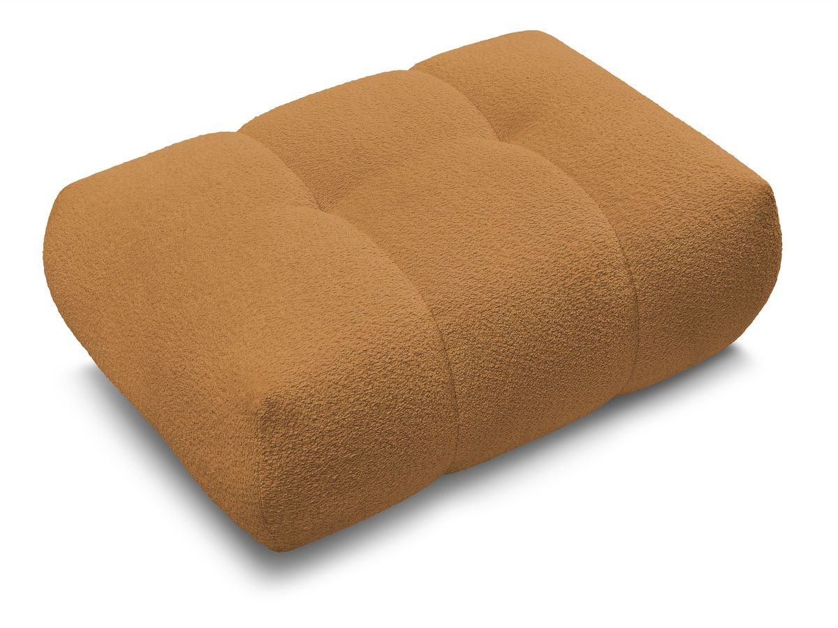 Pouf FUJI tissu bouclette