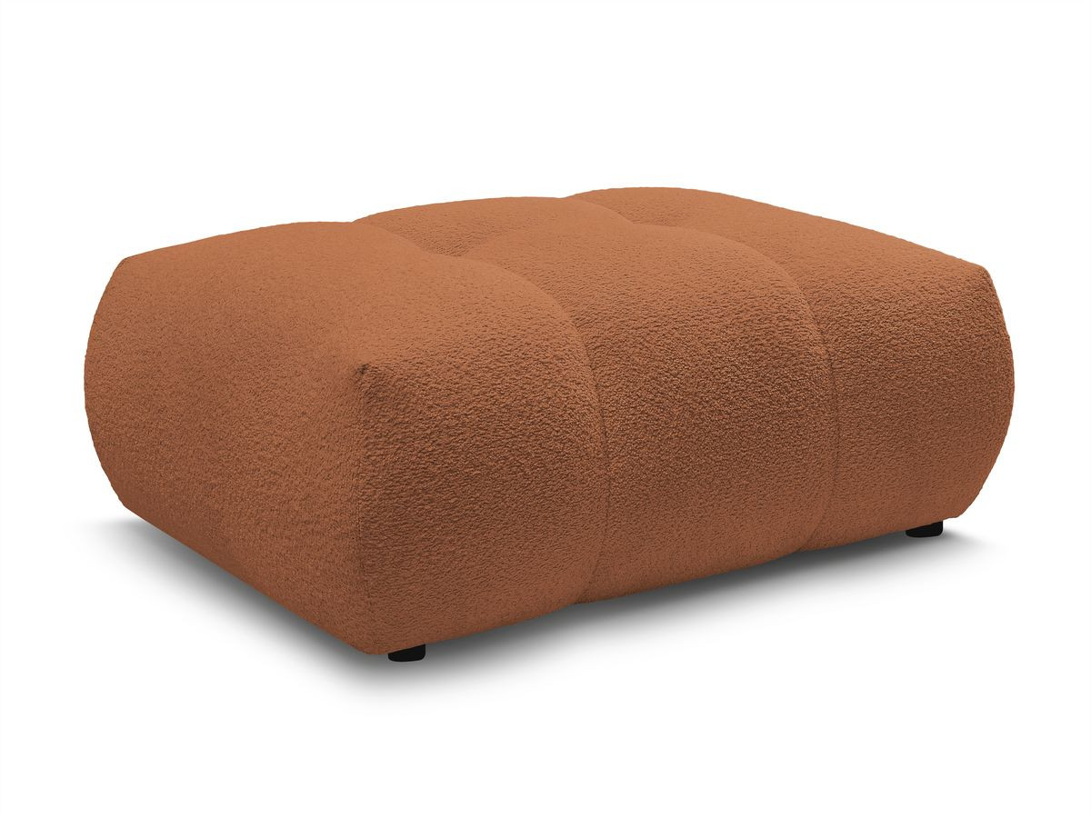 Pouf FUJI tissu bouclette