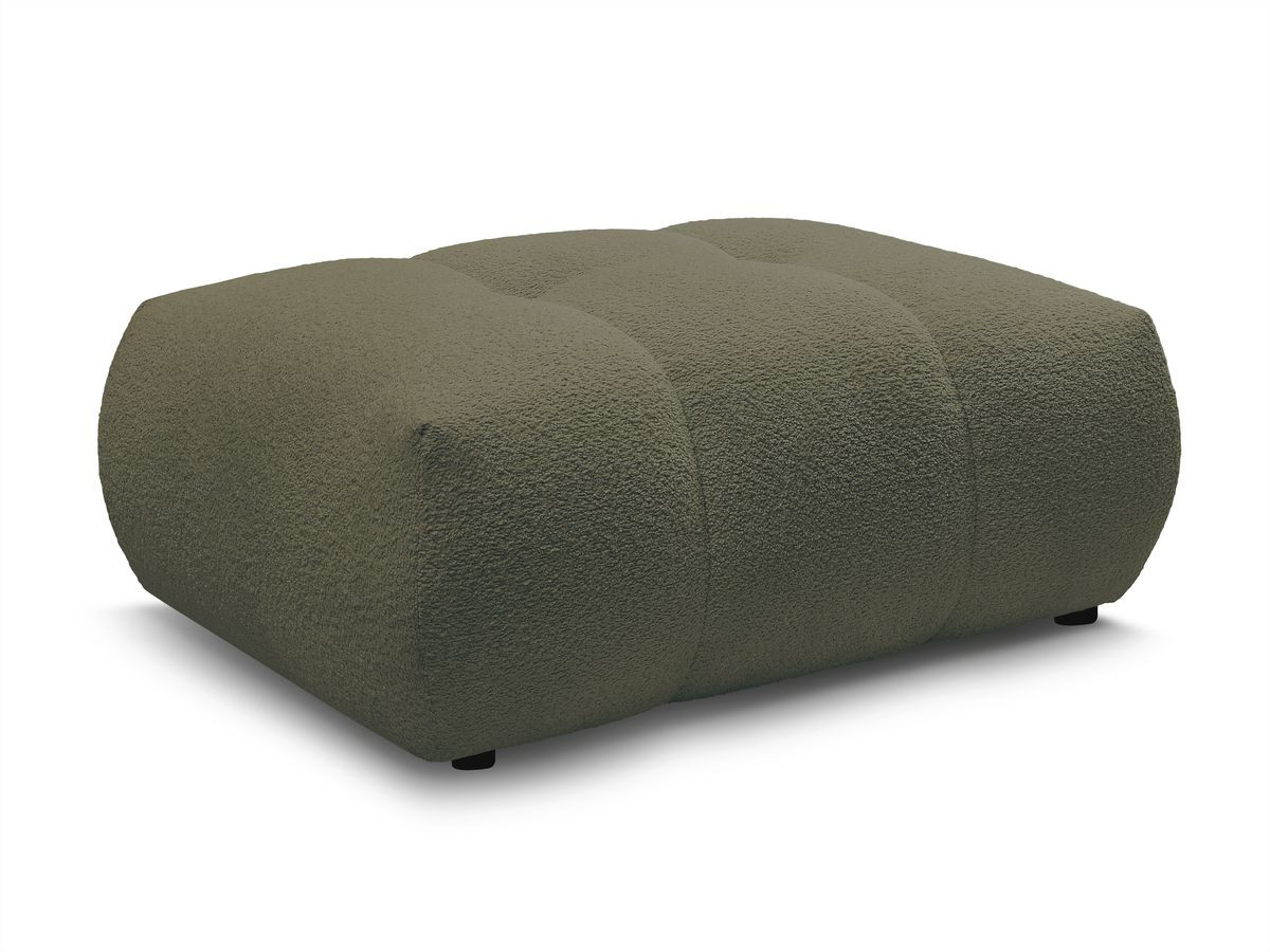 Pouf FUJI tissu bouclette