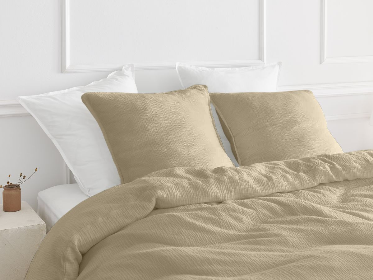 1 HESTIA katoenen gaas kussensloop