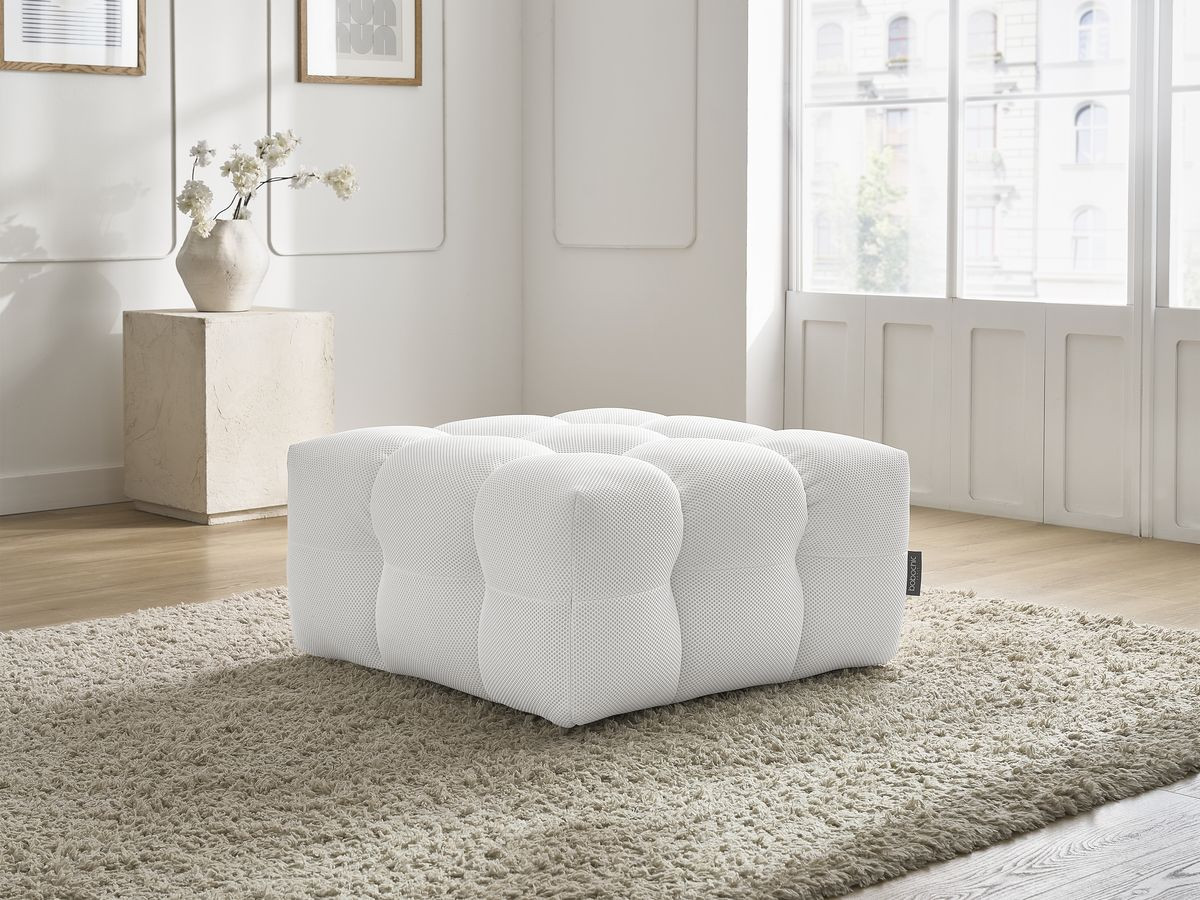 Pouf CLOUD tissu mesh