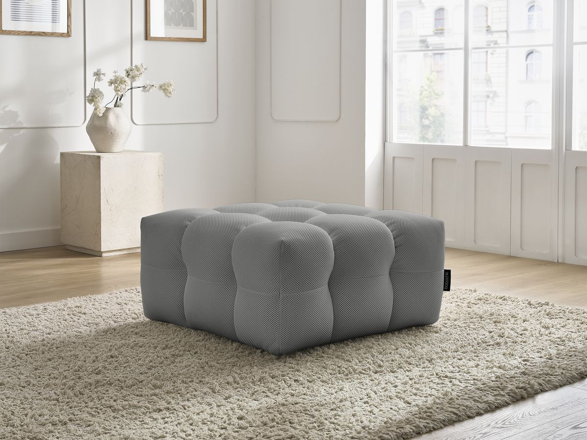 Pouf CLOUD tissu mesh