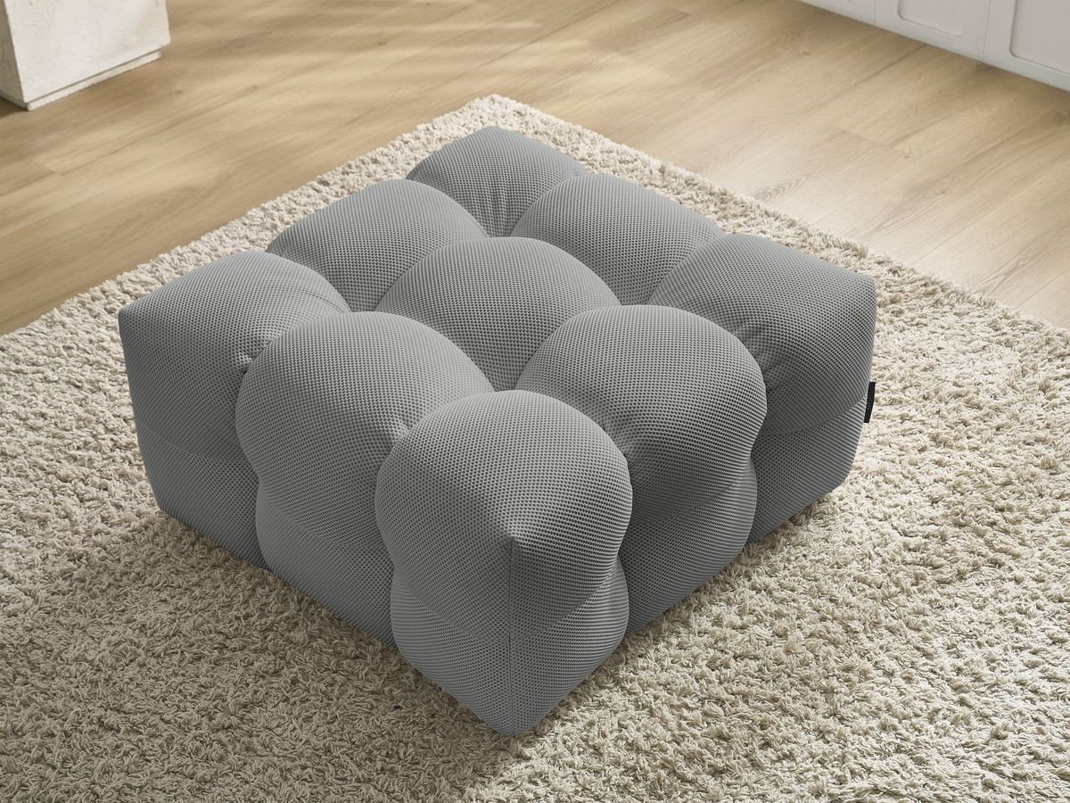 Pouf CLOUD tissu mesh