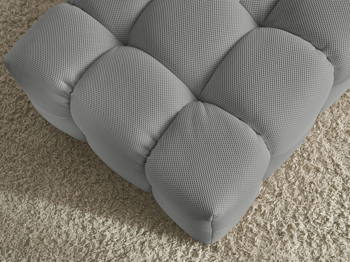 Pouf CLOUD tissu mesh