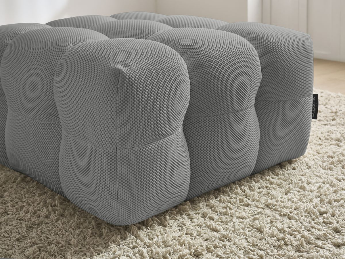 Pouf CLOUD tissu mesh
