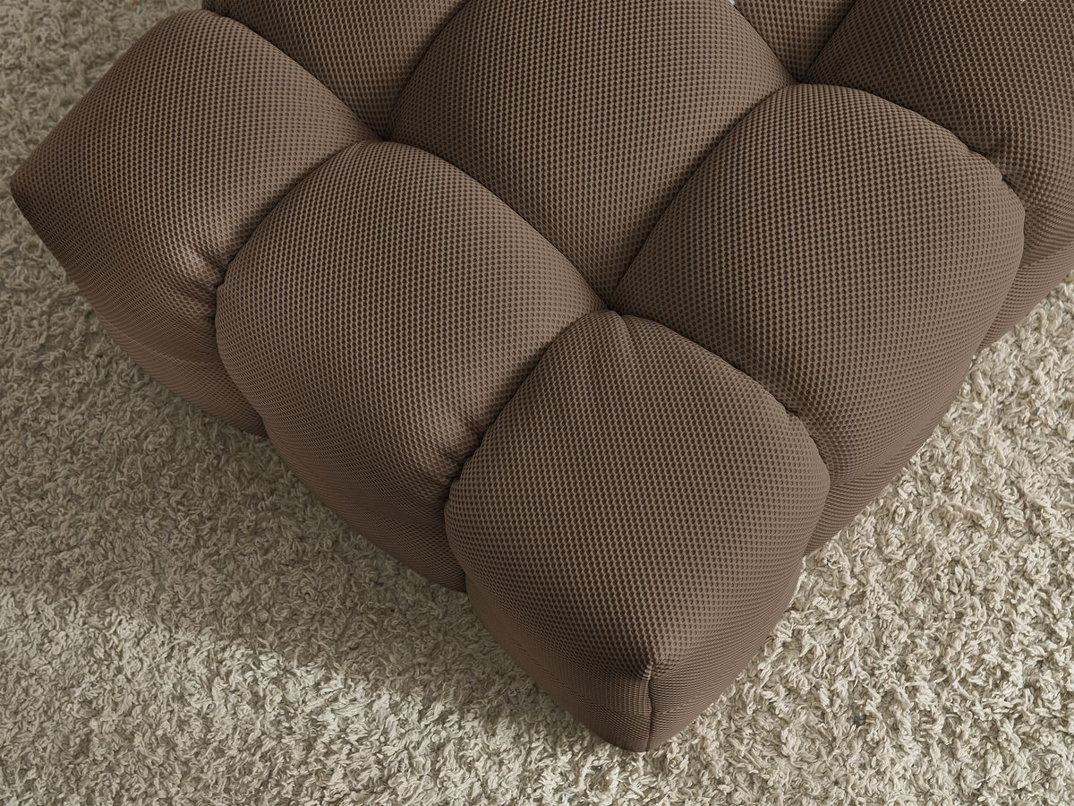 Pouf CLOUD tissu mesh