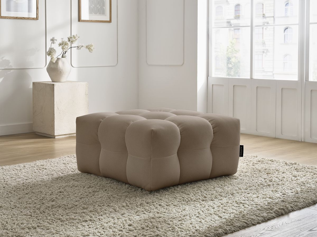 Pouf CLOUD tissu mesh